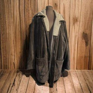 Nautica Chocolate Brown Genuine Leather Size 2XL